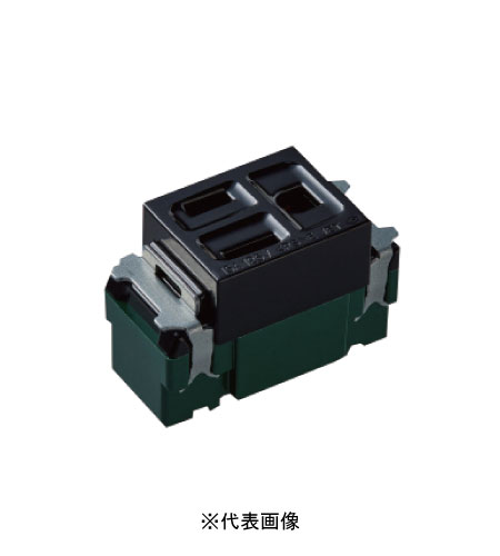 パナソニック WN1101B 埋込接地コンセント 15A 125V AC ブラック