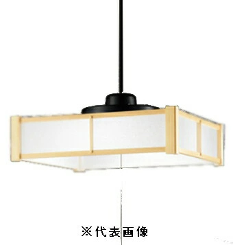 オーデリック OX9721 LEDペンダント～12畳用 素材にこだわった白木枠セード 昼白色