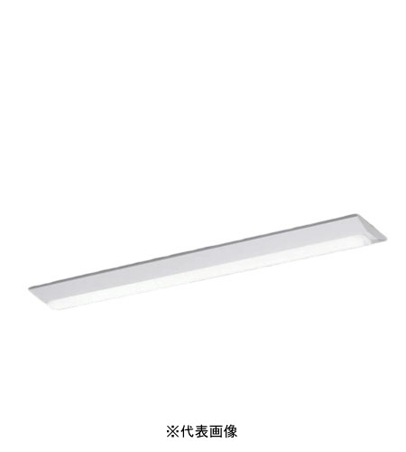 コイズミ照明 AH90783L+AE49950L LEDベースライト 本体＋ユニット 40形幅広 逆富士 FHF32W相当 定格出力 100～242V対応 5000K 昼白色