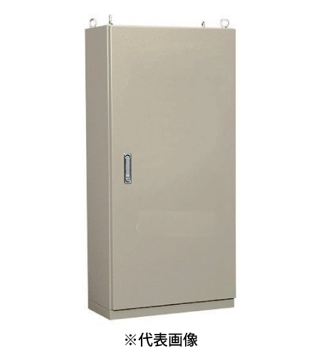 日東工業 E40-714A 自立制御盤キャビネット 片扉 基台付・鉄製基板付 ヨコ700mm タテ1400mm フカサ400mm 塗装色;選択してください。