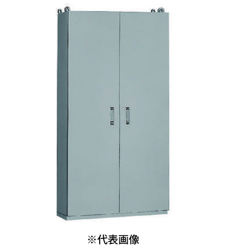 日東工業 E40-1014A 自立制御盤キャビネット 両扉 基台付・鉄製基板付 ヨコ1000mm タテ1400mm フカサ400mm 塗装色;選択してください。
