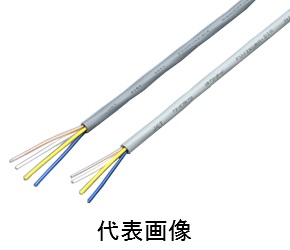 伸興電線 EM-AE 0.9mm×3対 警報用ポリエチレン絶縁耐燃性 ポリエチレンシースケーブル 一般用 色 黒 切売 10m以上1m単位