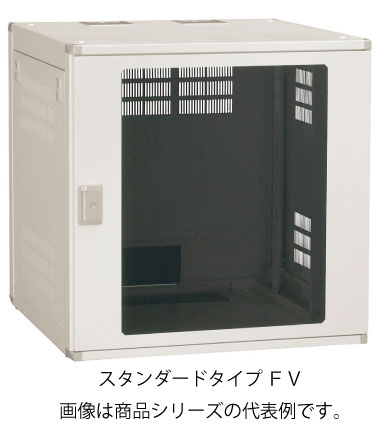 日東工業 FV70-607E システムラック FVスタンダードタイプ W=600 h=700 D=700mm EIA=14U 色 ぺールホワイト