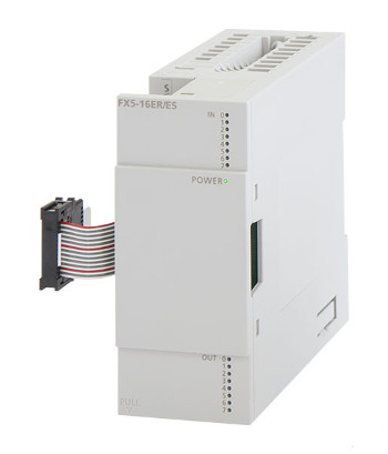 三菱電機 FX5-16ER/ES 入出力ユニット 入力:8点 DC24V シンク/ソース 出力:8点 リレー