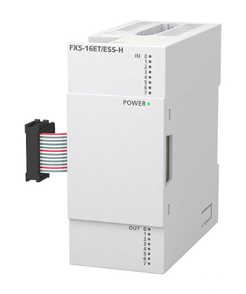 三菱電機 FX5-16ET/ESS-HS 高速パルス入出力ユニット 入力:8点 DC24V シンク/ソース 出力:8点 トランジスタ ソース