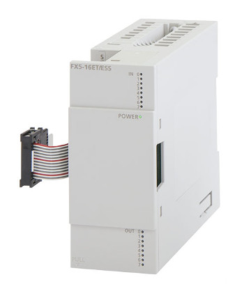三菱電機 FX5-16ET/ESS 入出力ユニット 入力:8点 DC24V シンク/ソース 出力:8点 トランジスタ ソース