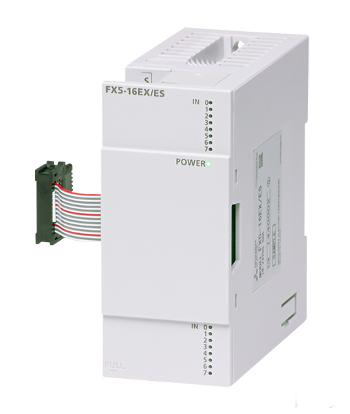 三菱電機 FX5-16EX/ES 入力ユニット 入力:16点 DC24V シンク/ソース