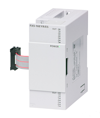 三菱電機 FX5-16EYR/ES 出力ユニット 出力:16点 リレー