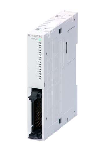 三菱電機 FX5-C16EX/DS 入力ユニット 増設コネクトタイプ 入力:16点 DC24V シンク/ソース