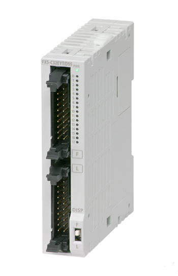 三菱電機 FX5-C32EX/DS 入力ユニット 増設コネクトタイプ 入力:32点 DC24V シンク/ソース