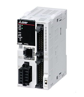 三菱電機 FX5UC-32MT/D FX5UC CPUユニット 電源DC24V 入力:16点DC24V シンク/ソース 出力:16点トランジスタ シンク
