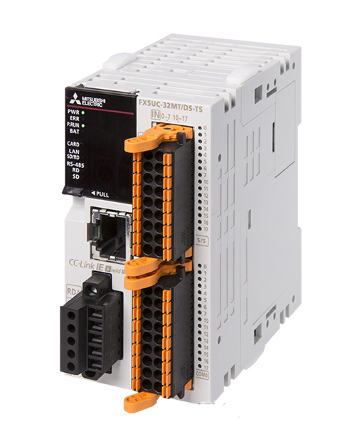 三菱電機 FX5UC-32MT/DSS-TS FX5UC CPUユニット 電源DC24V 入力:16点DC24V シンク/ソース 出力:16点トランジスタ ソース