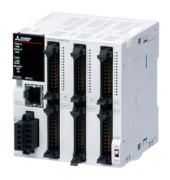 三菱電機 FX5UC-96MT/DSS FX5UC CPUユニット 電源DC24V 入力:48点DC24V シンク/ソース 出力:48点トランジスタ ソース