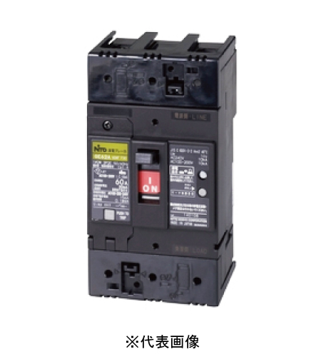 日東工業 GE152A 2P 125A FV 漏電ブレーカ 経済形 表面形 FV(100/200mA切換)
