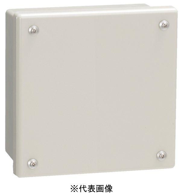 日東工業 FTC10-22A FRP樹脂製 ターミナルボックス 外形寸法mm ヨコ210タテ210フカサ100