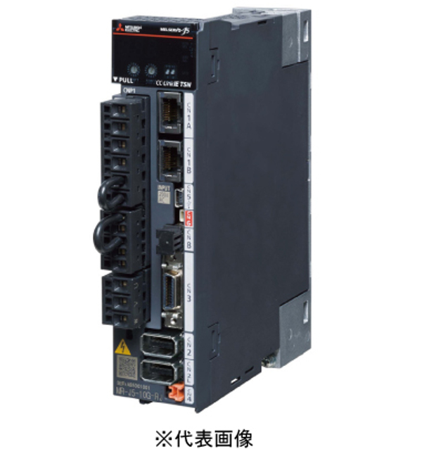 三菱電機 MR-J5-10G-RJ サーボアンプ CC-Link IE TSN対応 電圧クラス200V 容量0.1 kW用 三相または単相AC200 V~240 V、DC283 V~340 V
