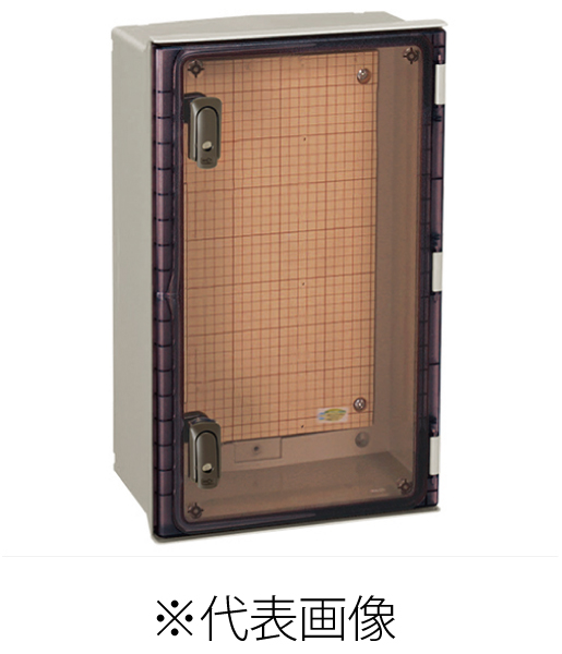 日東工業 PL12-23CA PL形プラボックス 透明扉 木製基板タイプ 寸法mm ヨコ200タテ300フカサ120