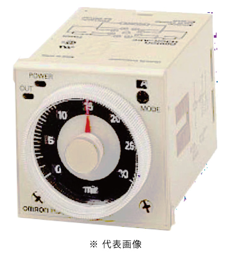 オムロン H3CR-A8E ソリッドステートタイマ 8ピン 無電圧入力(NPN入力) リレー2c(限時+瞬時) 電源電圧をご選択下さいAC100-240/DC100-125V AC/DC24-48V