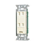 パナソニック WN1532K フルカラー埋込アースターミナル付ダブルコンセント 15A125V