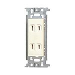パナソニック WN1302 フルカラー埋込ダブルコンセント 15A125V