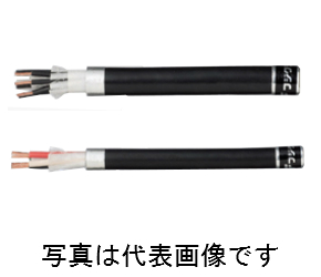 フジクラダイヤケーブル CVV1.25SQ×2心 制御用ビニル絶縁ビニルシースケーブル 切売 1m~1m単位