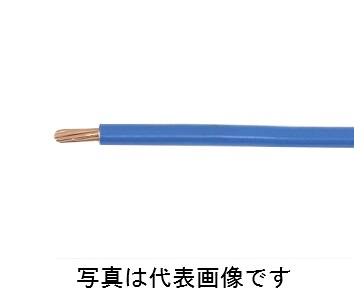 フジクラダイヤケーブル IV60SQ BL IV電線 600Vビニル絶縁電線 より線 青 切売 10m以上1m単位