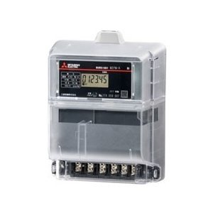 三菱電機 M1PM-R 1P2W 100V 30A 電子式電力量計 単相2線式普通電力量計 単独計器発信装置なし検定付 ※必須 周波数選定してください!