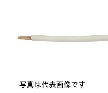 フジクラダイヤケーブル EM-IE14SQ<白><切売10m~> エコ電線 600V耐燃性ポリエチレン絶縁電線