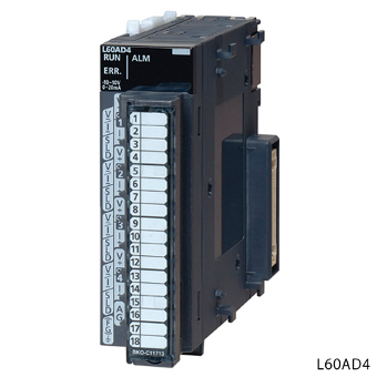 三菱電機 L60AD4 MELSEC-Lシリーズ アナログ-ディジタル変換ユニット 入力チャンネル4ch