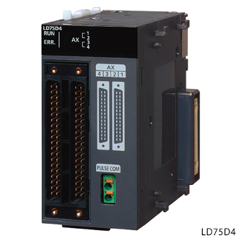 三菱電機 LD75D4 MELSEC-Lシリーズ 位置決めユニット 差動ドライバ出力タイプ 制御軸数:4軸