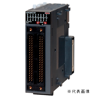 三菱電機 LY42NT1P MELSEC-Lシリーズ トランジスタ出力ユニット トランジスタ出力:64点 DC12~24V 0.1A/1点,2A/1コモン 応答時間:1ms 32点1コモン ソースタイプ 40ピンコネクタx2