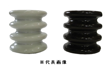 多溝碍子(段碍子) 茶色<br>
