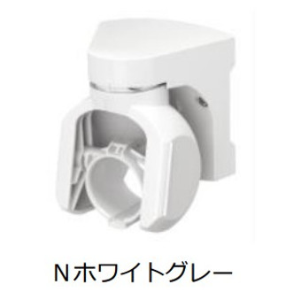 日東工業 EVL-B-W コネクタホルダー 色 ホワイトグレー