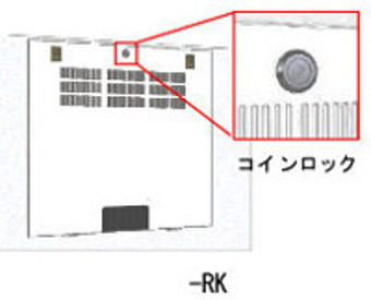 日東工業 ーRK 組替仕様 HUB 収納キャスター付向け 背面板鍵付タイプ 適用機種 FVHC全機種