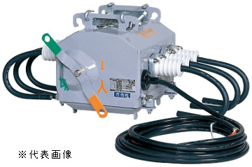 戸上電機製作所 KLT-PA-N11 高圧交流気中負荷開閉器 定格電流200A GR付PAS 一般地区 無方向性 鋼板製 SOG制御装置(LTR)屋外プラボックス入り付き