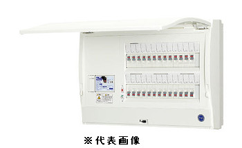 日東工業 HCD3E53-66 HCD型ホーム分電盤 スタンダードタイプ 単相3線式 単3中性線欠相保護付漏電ブレーカ付 主幹容量30A 分岐回路数6+予備6