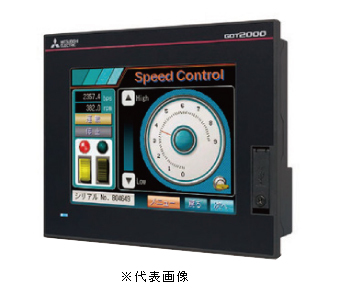 三菱電機 GT2105-QTBDS グラフィックオペレーションターミナル 5.7型 QVGA 320×240ドット TFTカラー液晶 65536色 メモリ9MB DC24Vタイプ シリアルIF RS-232 RS-422 485