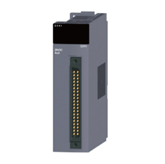 三菱電機 QX41 汎用シーケンサMELSEC-Qシリーズ DC入力ユニット(プラスコモンタイプ) DC入力:32点 DC24V 6mA 応答時間:1/5/10/20/70ms 32点1コモン プラスコモンタイプ 40ピンコネクタ