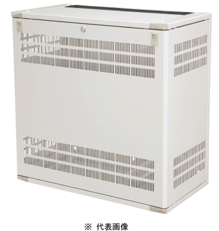 日東工業 THD16-565-K HUB収納キャビネット 壁掛けカバータイプ 色ペールホワイト塗装 外形 (W=500 h=650 D=160) mm 取付ユニット2U
