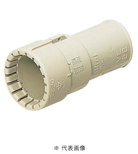 未来工業 MFSVE-36G PF管36用コンビネーションカップリング 色ベージュ