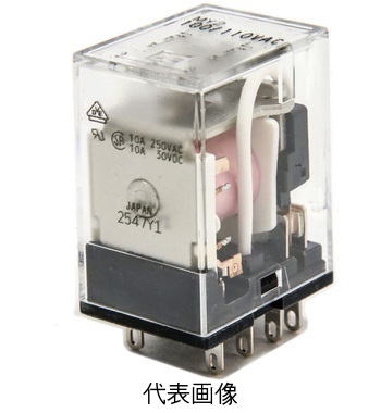 オムロン MY2N AC100/110V ミニパワーリレー 動作表示灯内蔵形(2極)