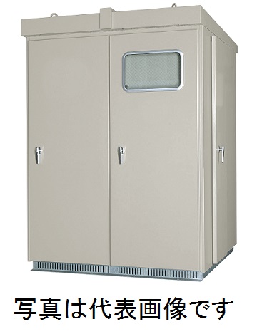 日東工業 NC-816 NC816 ニパボックス 大型高圧受電盤キャビネット ライトベージュ塗装(5Y7/1) ベース:溶融亜鉛めっき(塗装なし)