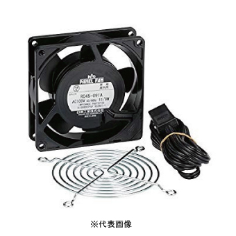 日東工業 RD45-092A 換気扇 AC200V 外形W92 H92 D27mm 最大風量/min 4.6/5.3 最大静圧Pa 85/98 騒音db約 56/58