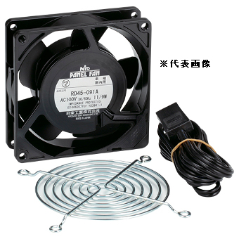 日東工業 PF-091C 換気扇 AC200V 外形W92 H92 D25mm 最大風量/min 0.95/1.1 最大静圧Pa 44/59 騒音db約 35/39