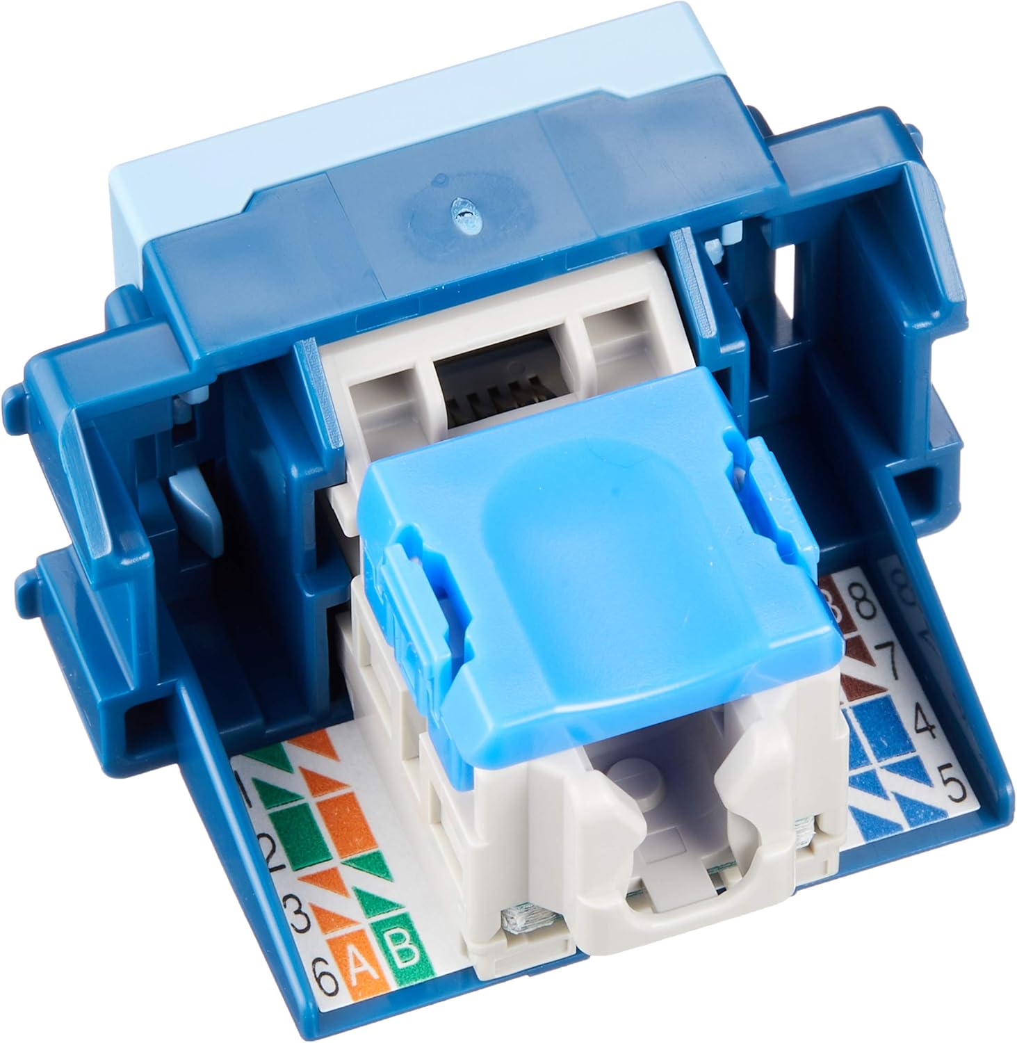 パナソニック NR3170L CAT6情報モジュラージャック 埋込型 色ブルー