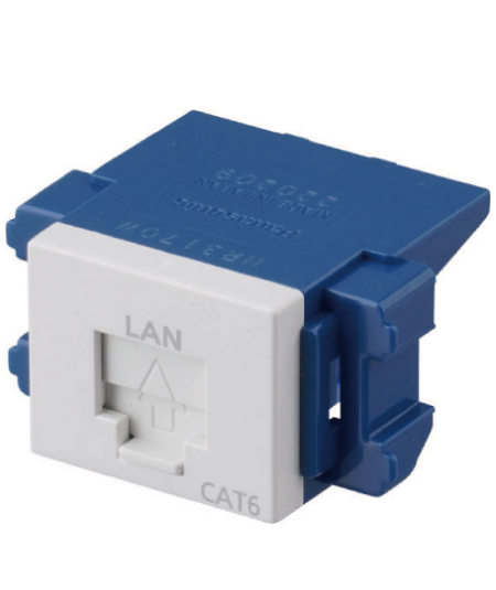 パナソニック NR3170W CAT6情報モジュラジャック 埋込型 色ホワイト