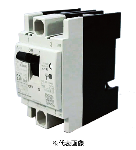 三菱電機 NV30-FA 2P 20A 漏電遮断器 FAシリーズ 制御盤用 高調波・サージ対応形 簡易裏面配線 IECレール標準取付可能 極数2 定格電流20A 定格感度電流30mA