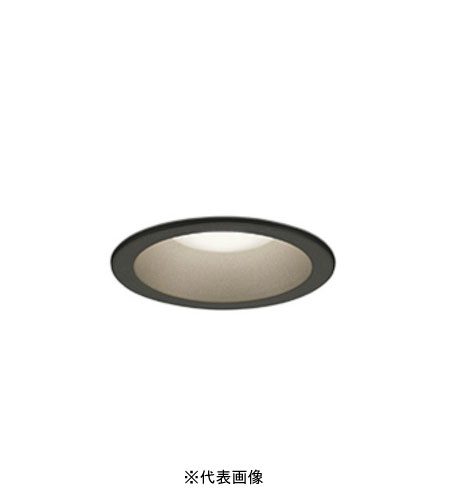 オーデリック OD261780R 軒下用LEDダウンライト防雨型 非調光 白熱灯器具100W相当 電球色 ブラック