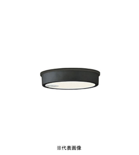 オーデリック OG254524R 軒下用シーリングライト 防雨型人感センサーＯＮ-ＯＦＦ型 白熱灯100W相当 電球色 ブラック