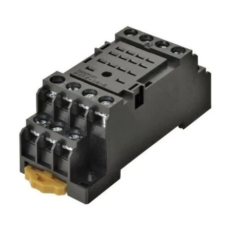 オムロン PYFZ-14-E 共用ソケット ねじ端子14ピン 表面接続 フィンガープロテクト構造